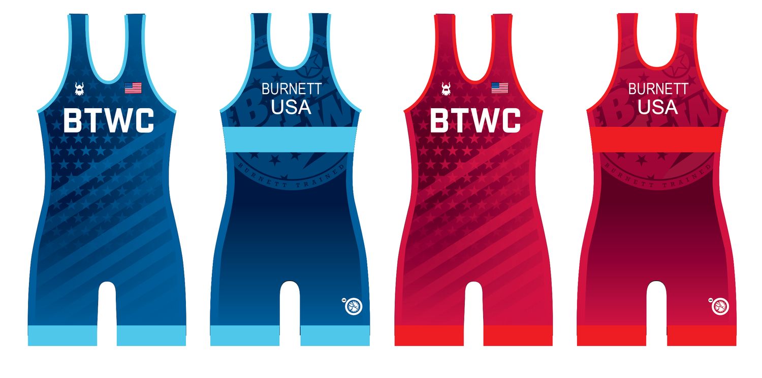 Burnett Freestyle/Greco 2026 Singlet Set
