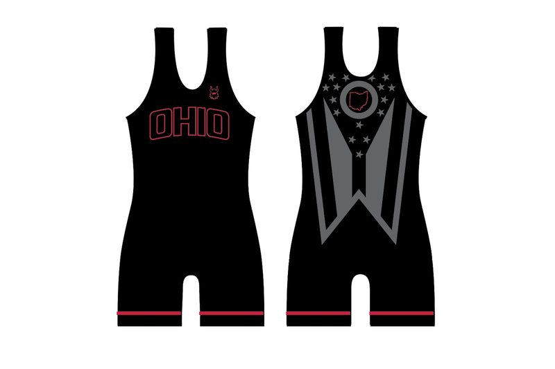 Ohio WOMENS Black Singlet