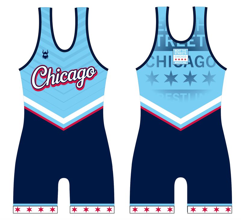 BTS Chicago STATE Mens Singlet