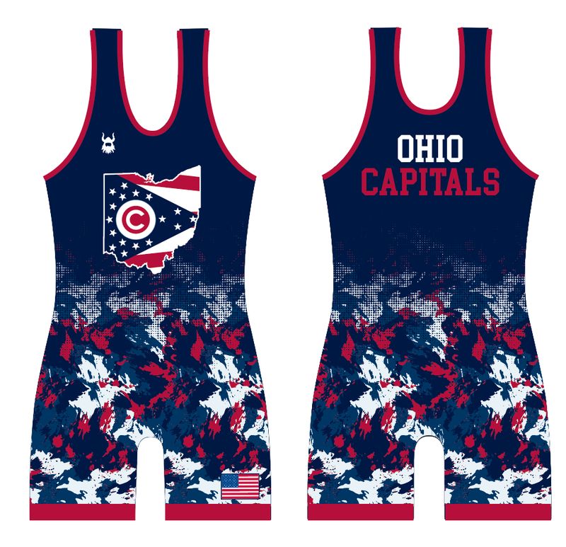 OHIO CAPITALS 2026 BLUE SINGLET