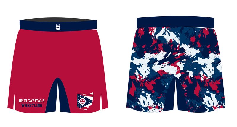 OHIO CAPITALS 2026 FIGHT SHORTS