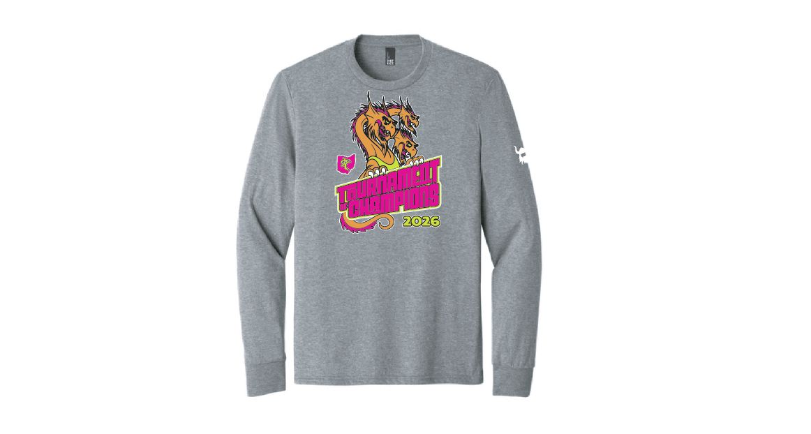 TOFC Dragon Grey Long Sleeve