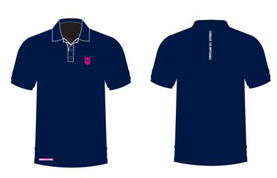 Barbarian Navy Sublimated Polo