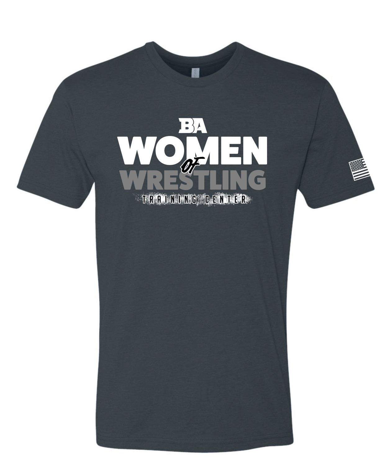 BA Women of Wrestling Training Center Black Blend Shirt