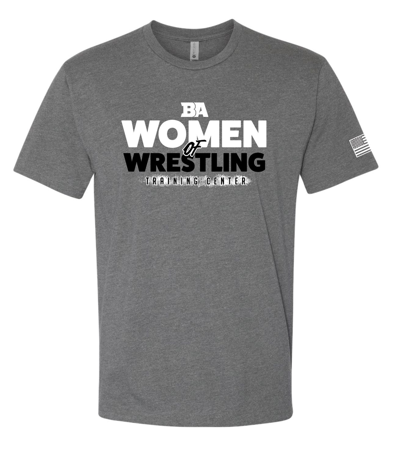 BA Women of Wrestling Training Center Grey Blend Shirt