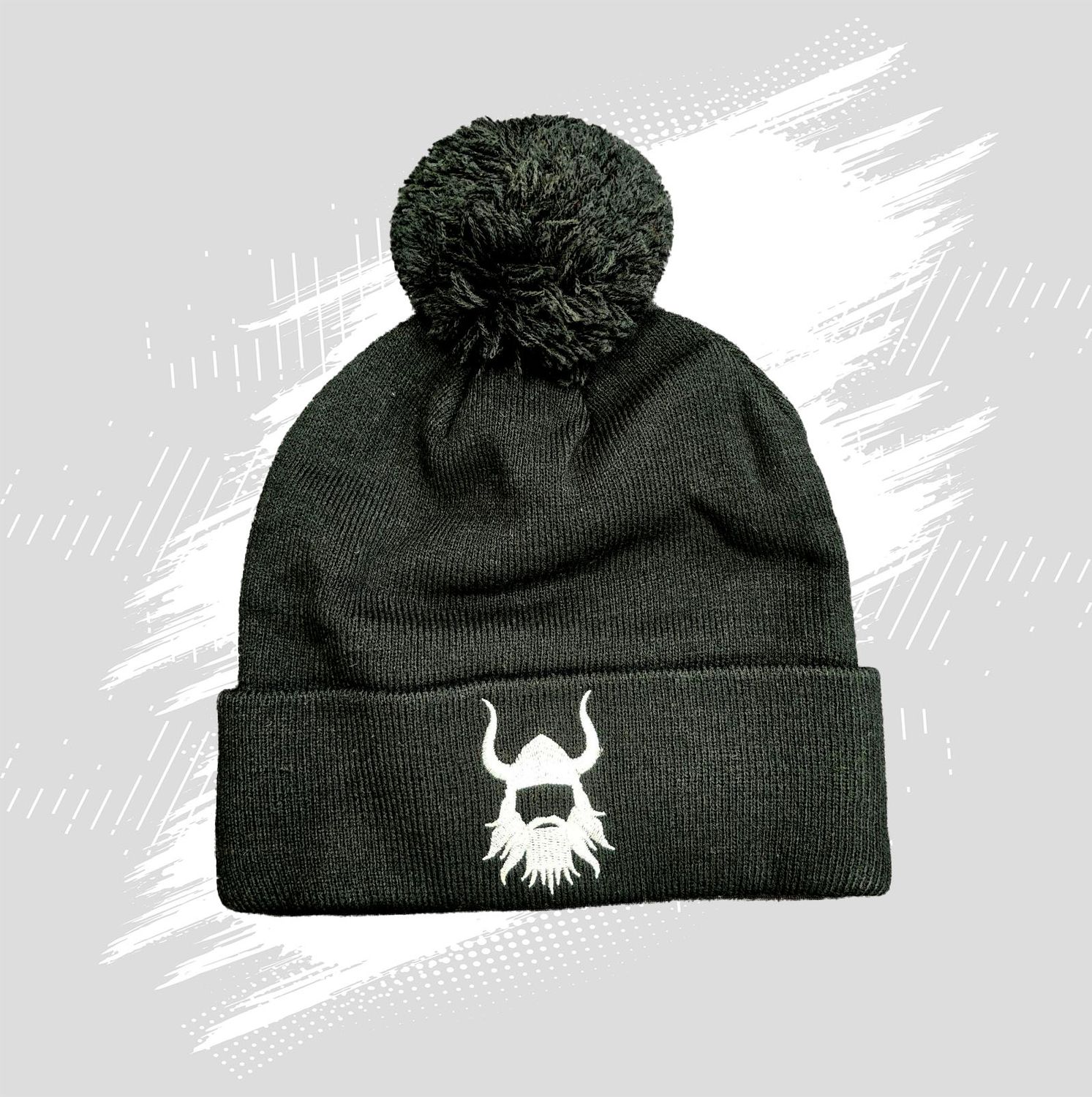 BA warrior BABY pom black hat