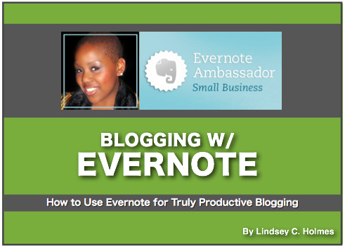 Blogging w/ Evernote