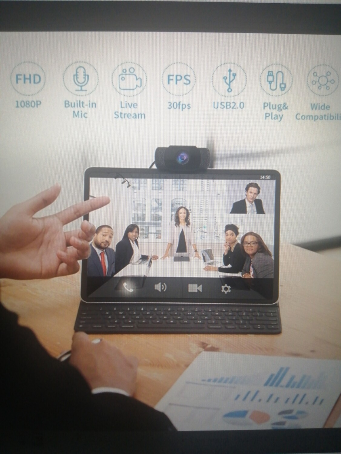 Webcam With Microphone
