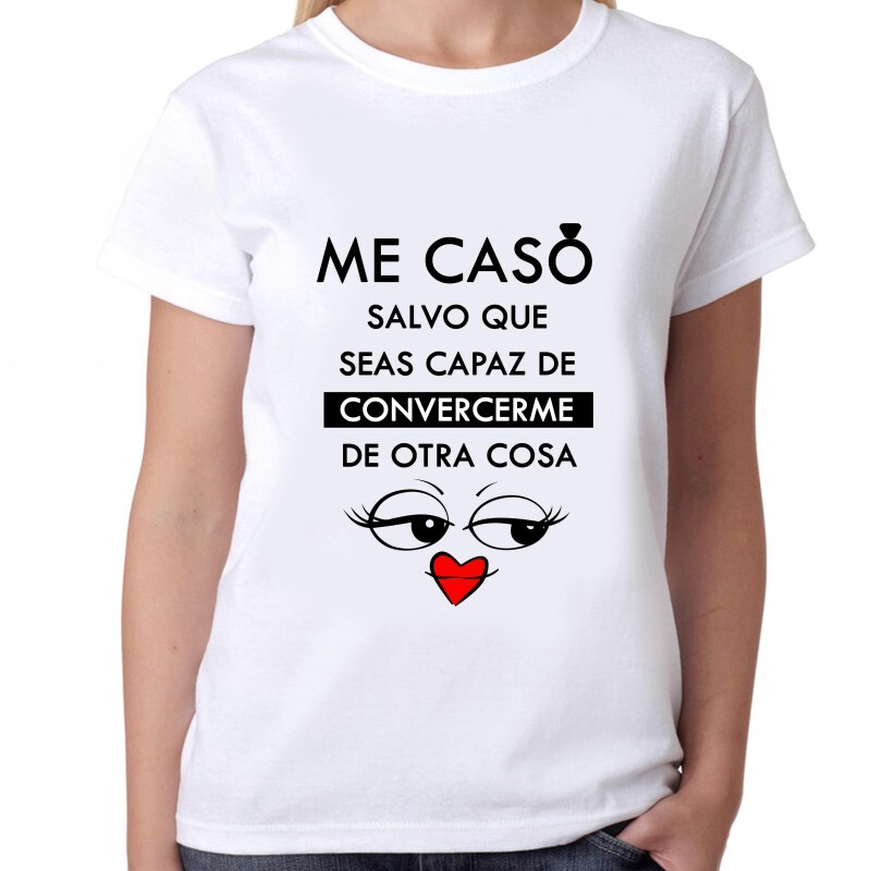 Camiseta me caso