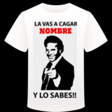 Camiseta - la vas a cagar