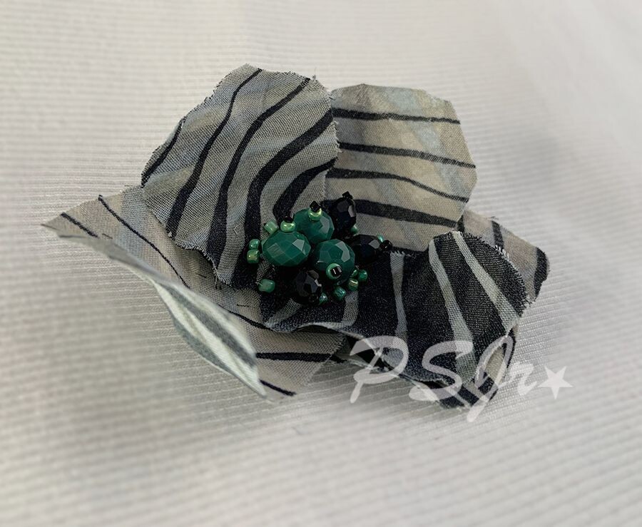 Green and Black Stripe (small)