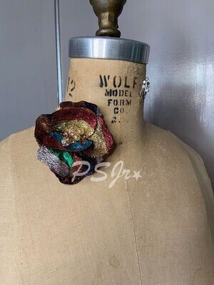 Rainbow Lamé (medium)