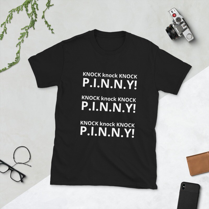 PINNY TEE: Short-Sleeve Unisex T-Shirt