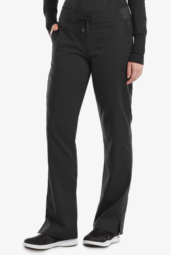 Mia Women&#39;s 6-Pocket Straight Leg Cargo Scrub Pants