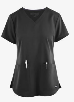 Aubrey Women&#39;s 2-Pocket Classic Fit Scrub Top