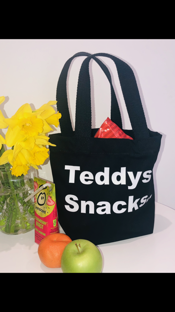 Lunch/Snack Small Tote Bag: