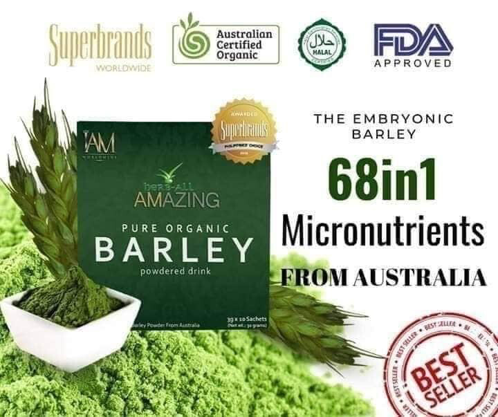 Pure Organic Barley Powdered Drink