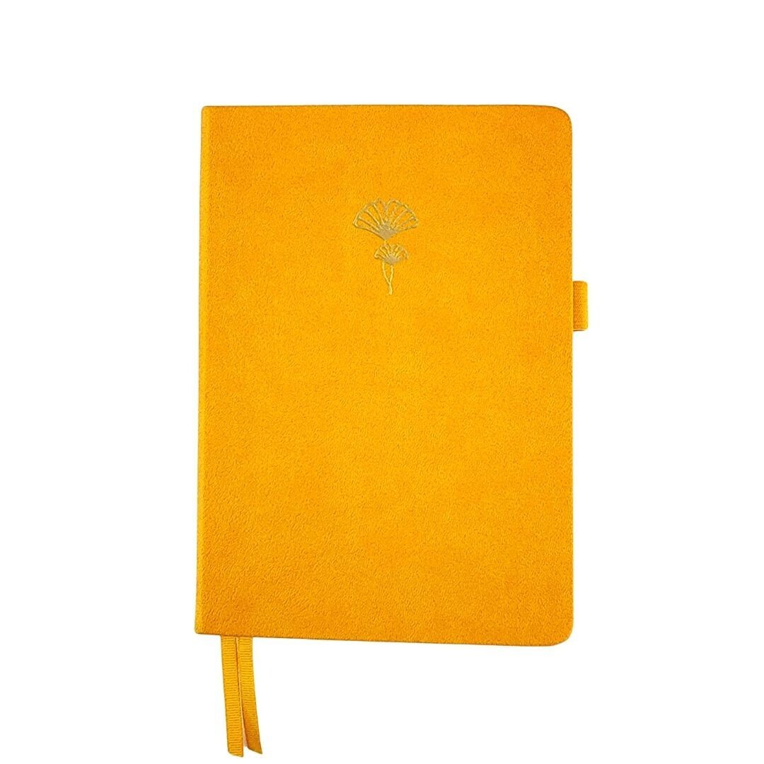 Libreta de Cuadros 120 Gr A5 Mostaza