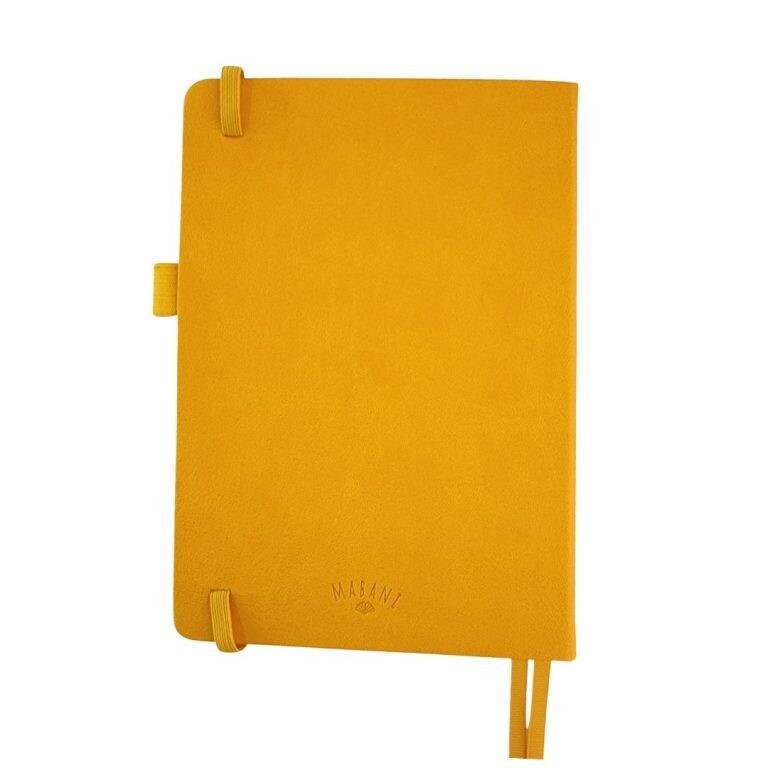 Libreta de Cuadros 120 Gr A5 Mostaza