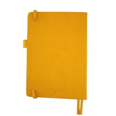 Libreta de Cuadros 120 Gr A5 Mostaza