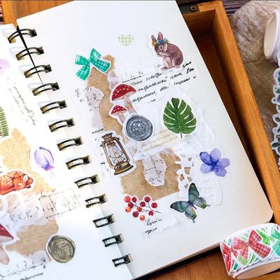 Washitape roll sticker - Deer