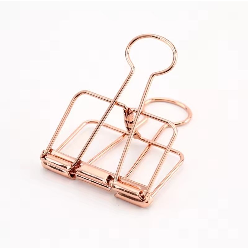 Clip mediano - Gold Rose