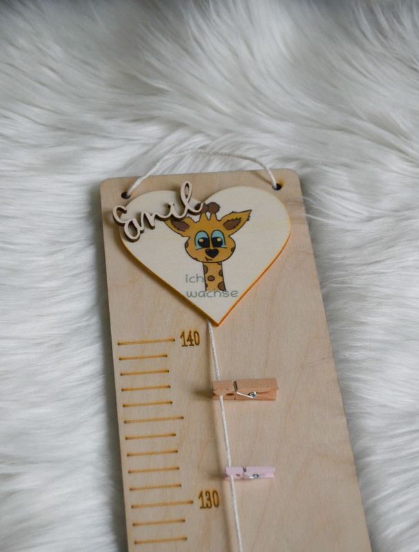 Messlatte - Giraffe/Affe