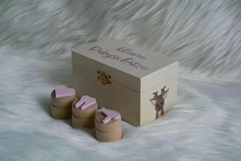 Kleine Schätze - Rosa/Reh