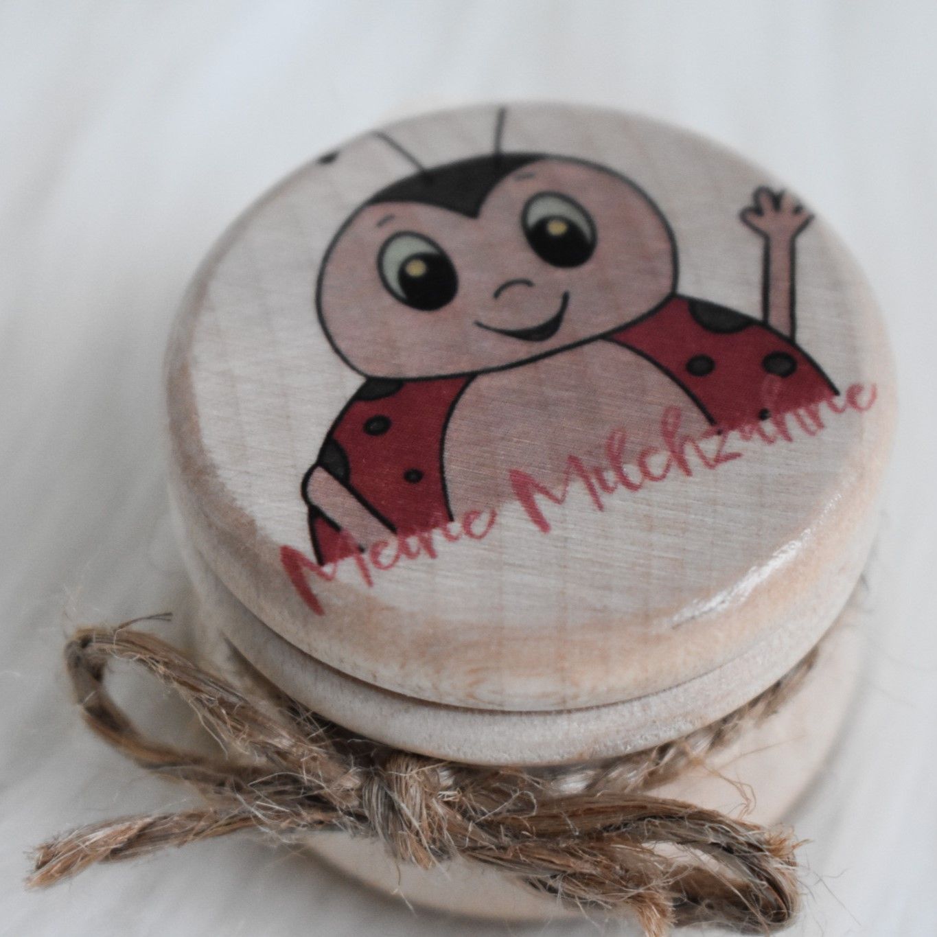Milchzahndöschen - Marienkäfer