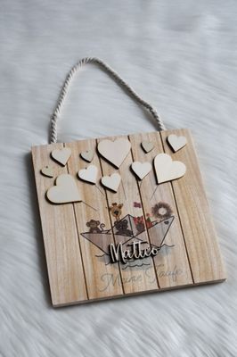Taufe Gästebuch-Wandbehang
