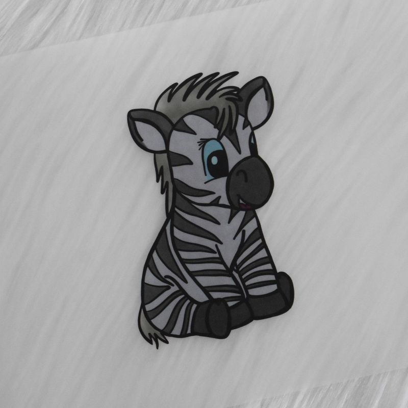 Bügelbild Zebra
