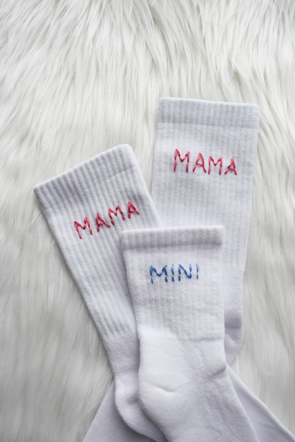 Socken - Mama, Mami, Mini