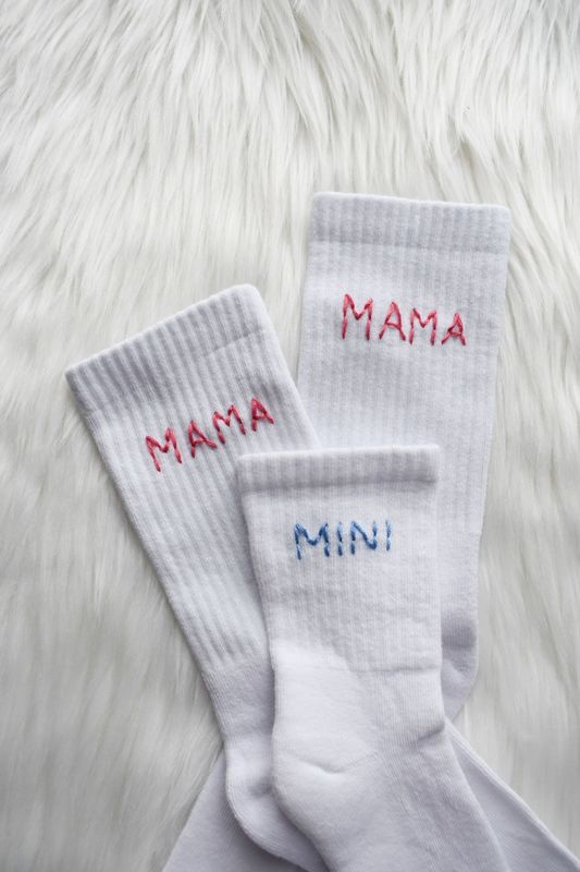 Socken - Mama, Mami, Mini