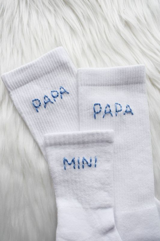 Socken - Papa, Papi, Mini