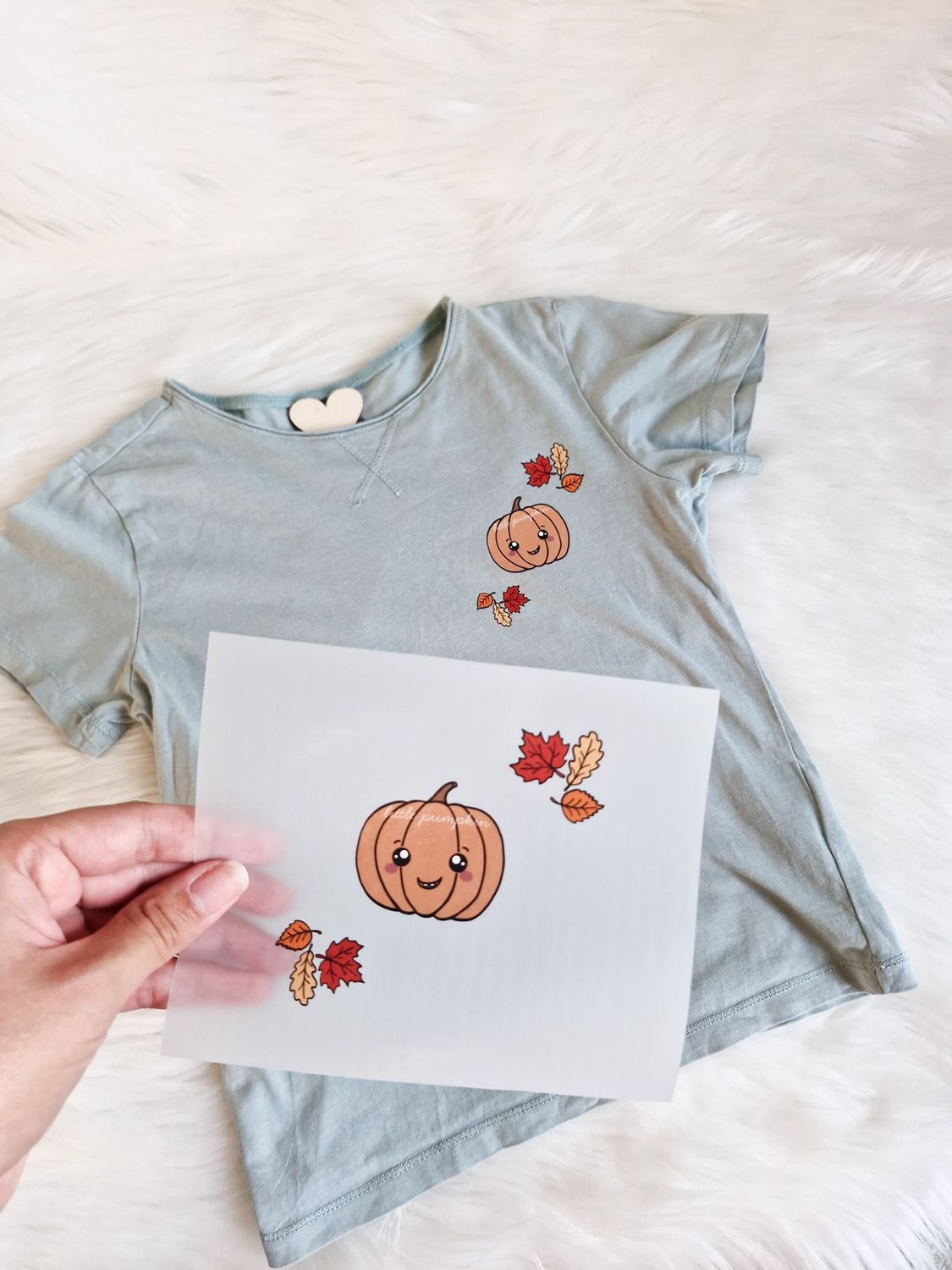 Bügelbild - Little Pumpkin