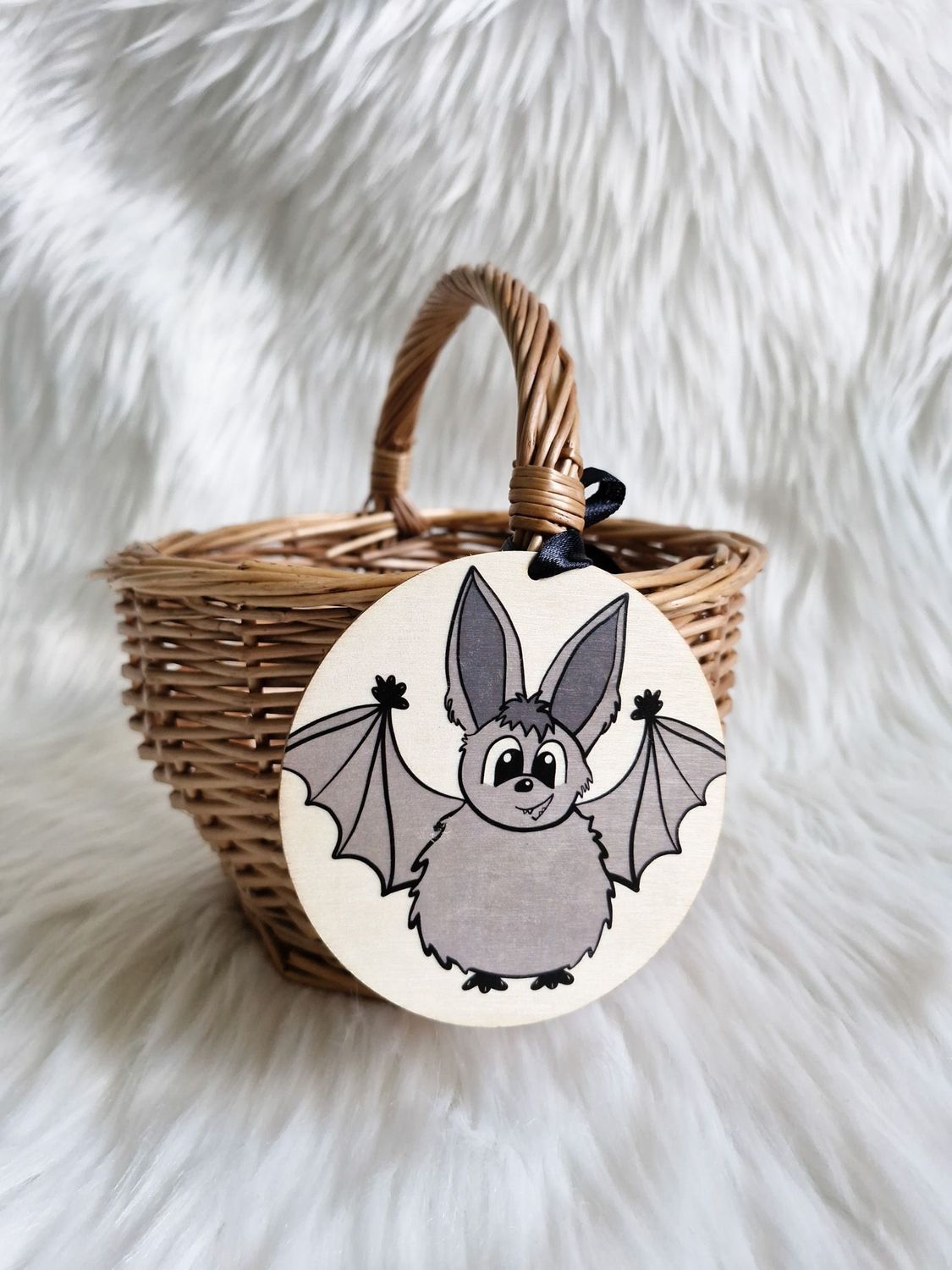 Herbstkörbchen - Fledermaus