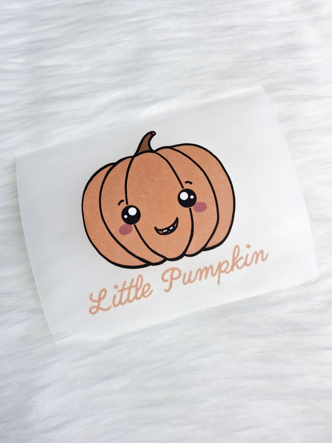 Bügelbild - Little Pumpkin