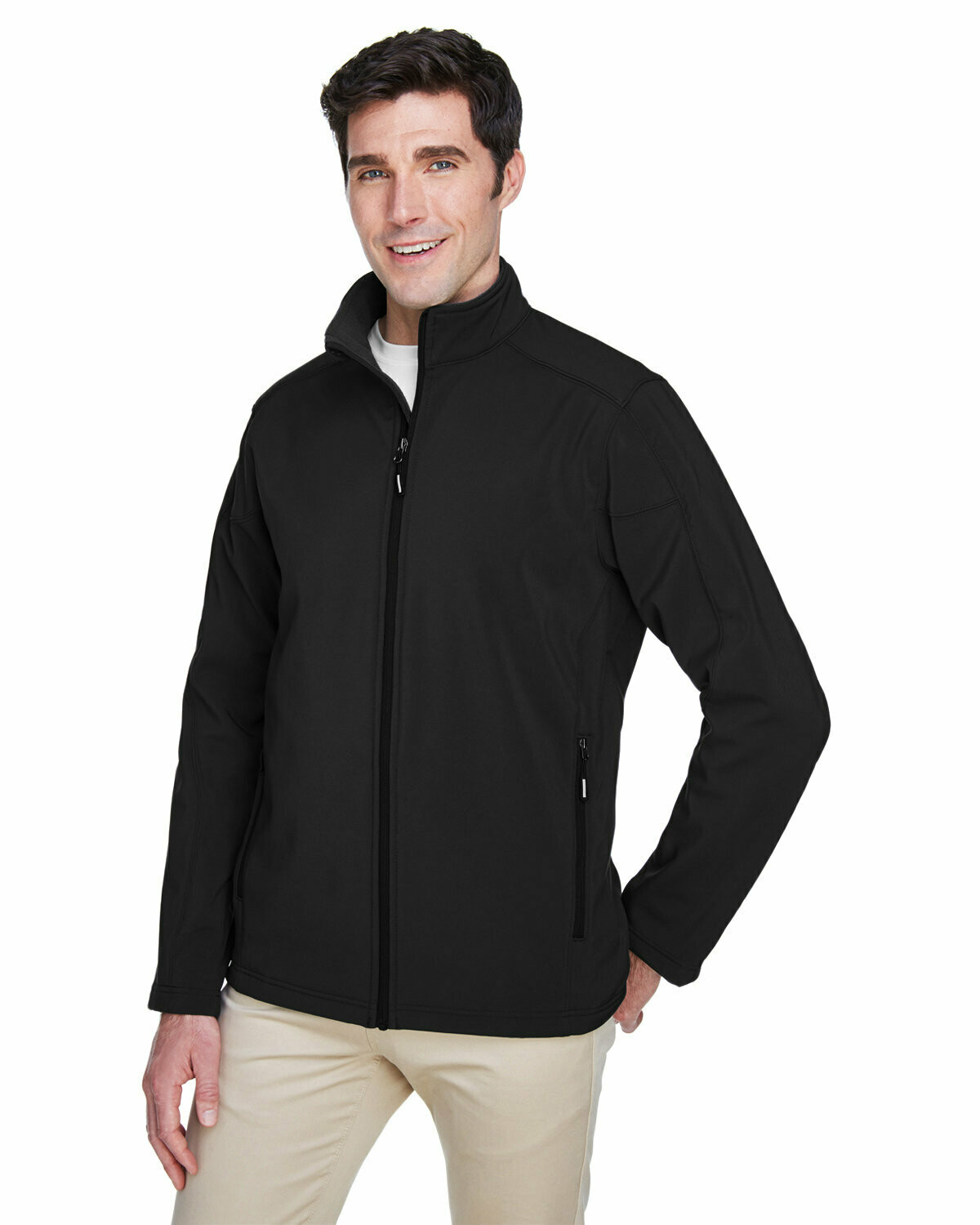 Core 365 Men's Tall Cruise Two-Layer Fleece Bonded Soft Shell Jacket