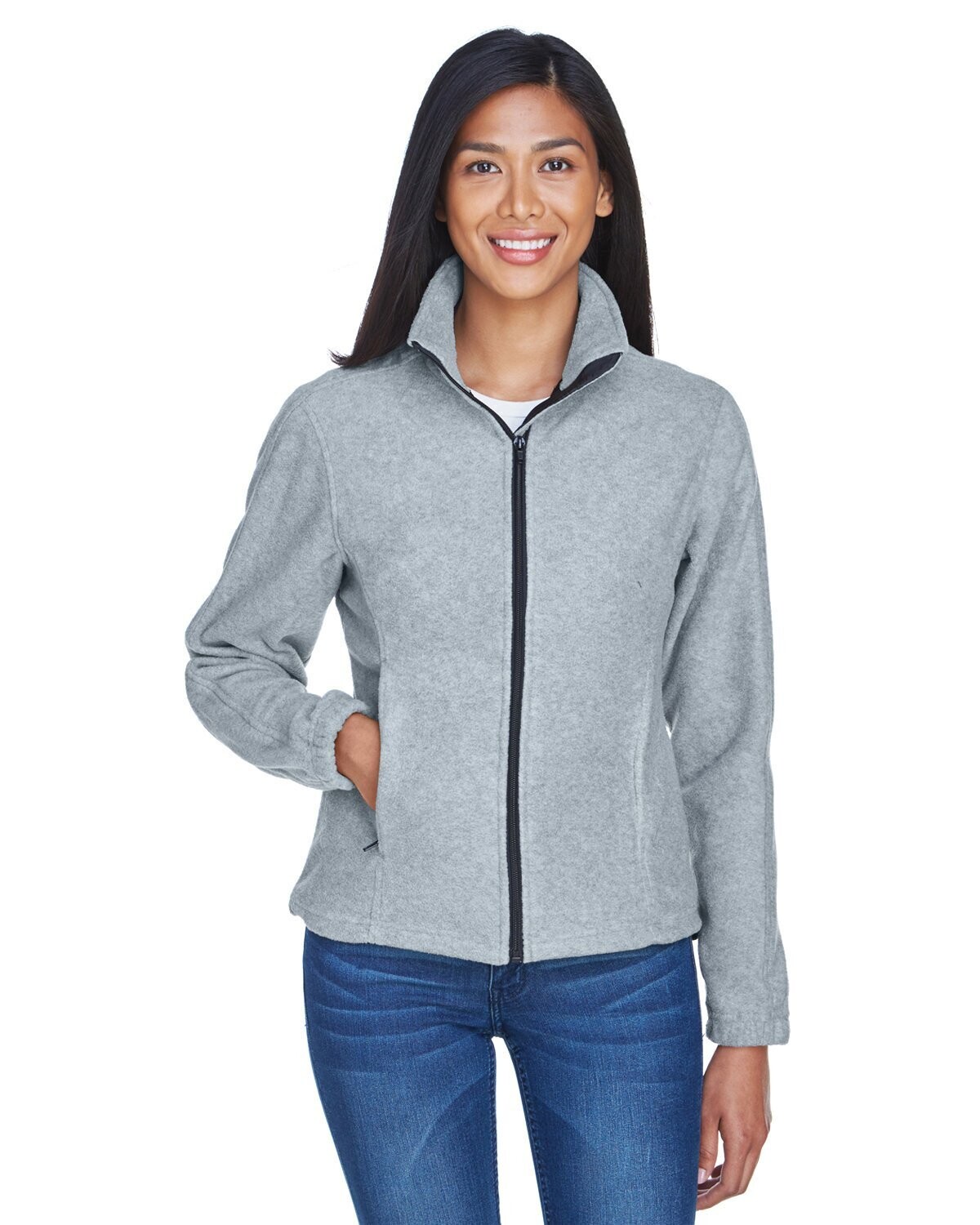 UltraClub Ladies' Iceberg Fleece Full-Zip Jacket
