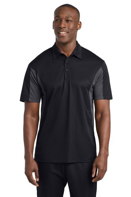Sport-Tek® Tall Side Blocked Micropique Sport-Wick® Polo