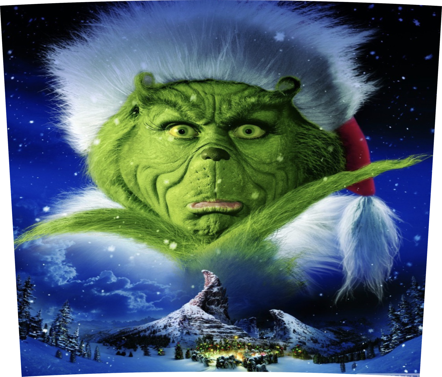 GRINCH CHRISTMAS DIGITAL DESIGN