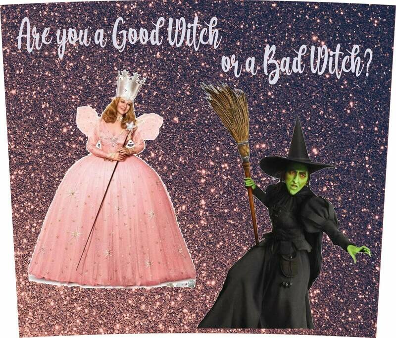 GOOD OR BAD WITCH DIGITAL DESIGN