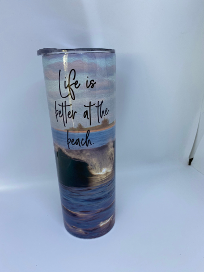 Better at the beach tumbler