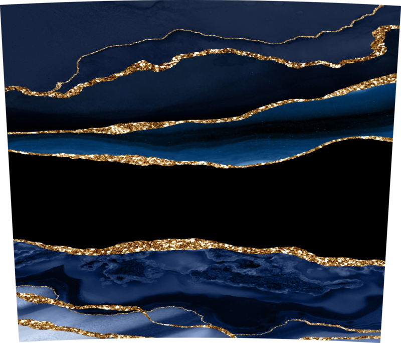 blue and gold digital image
