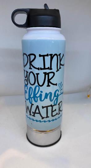 Effing water canteen tumbler