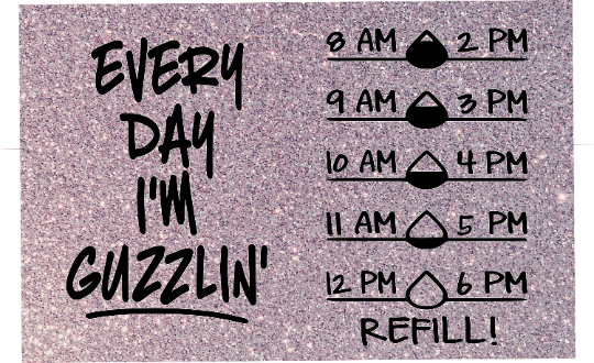 every day I&#39;m guzzlin digital design