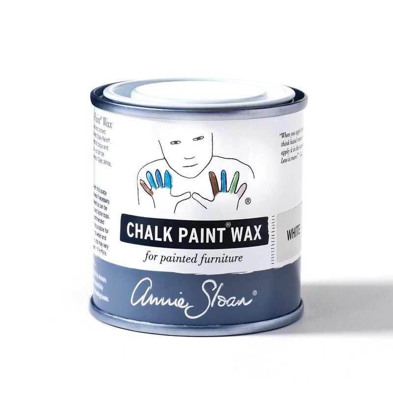 White Wax, Small (Annie Sloan Wax 120 ml - White)
