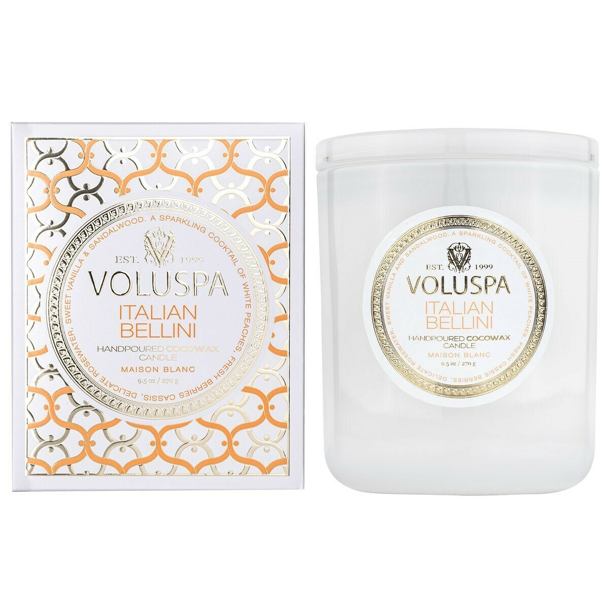 Italian Bellini Classic Maison Boxed Candle