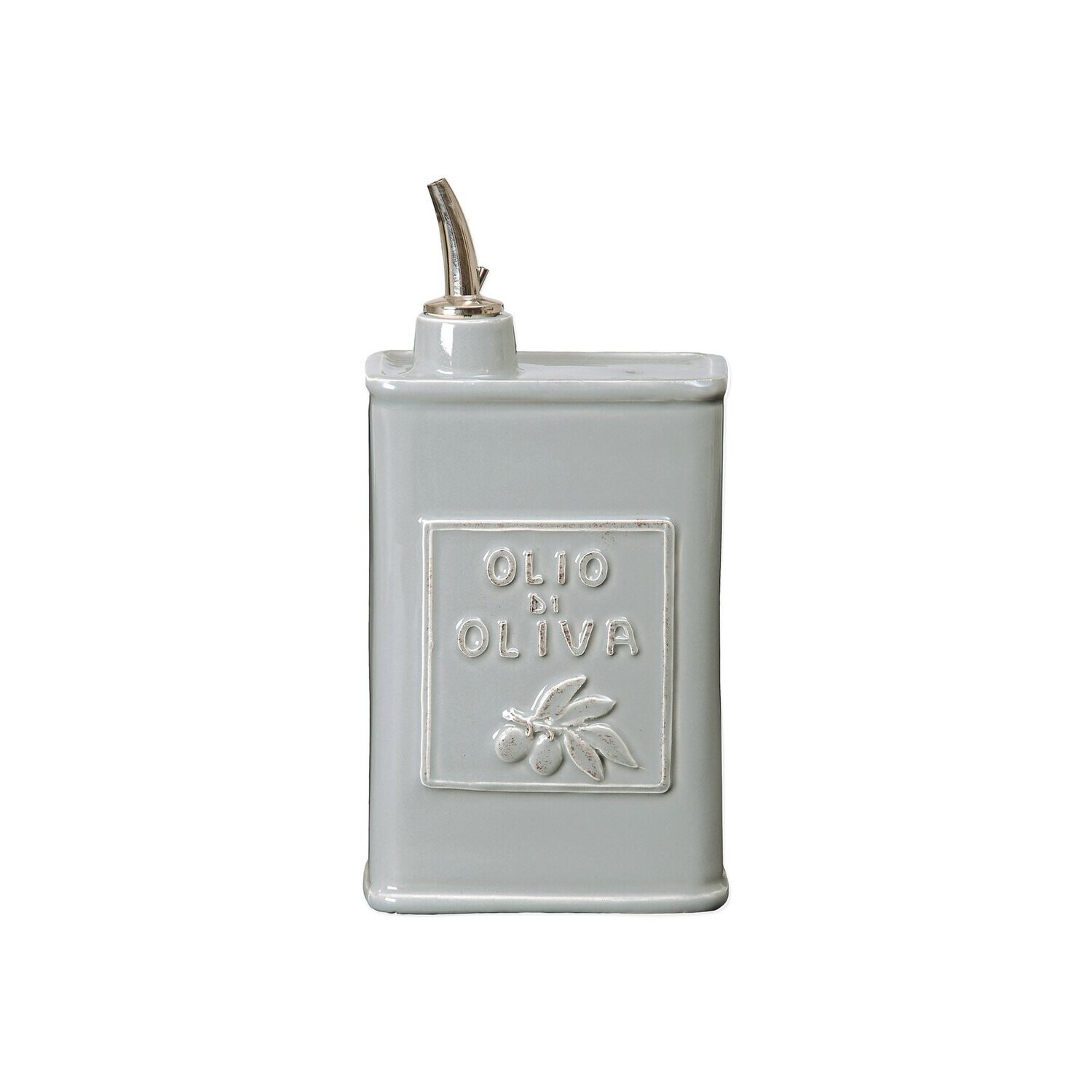 Lastra Grey Olive Oil Can