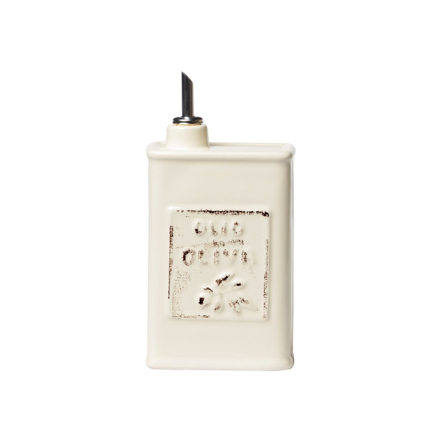 Lastra Linen Olive Oil Can